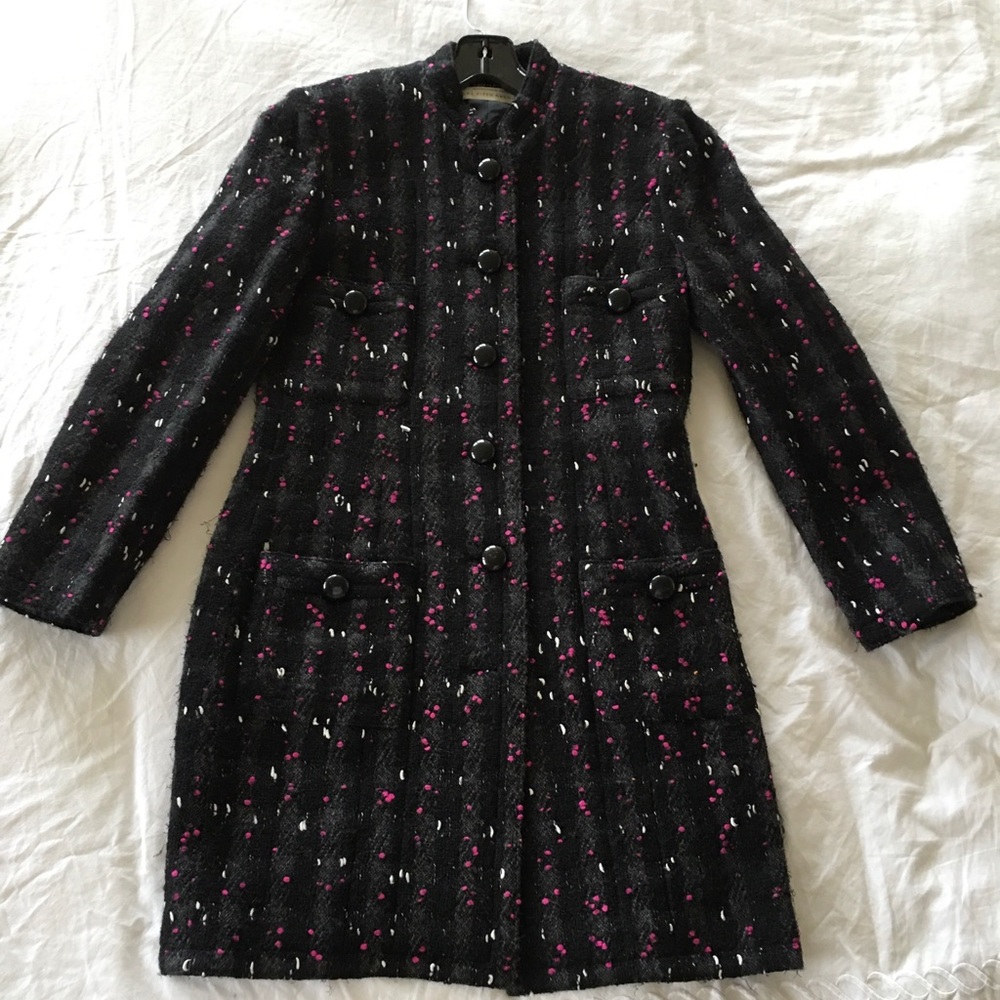 RICHARD CARRIÈRE Couture Classic Black Coat Jacket